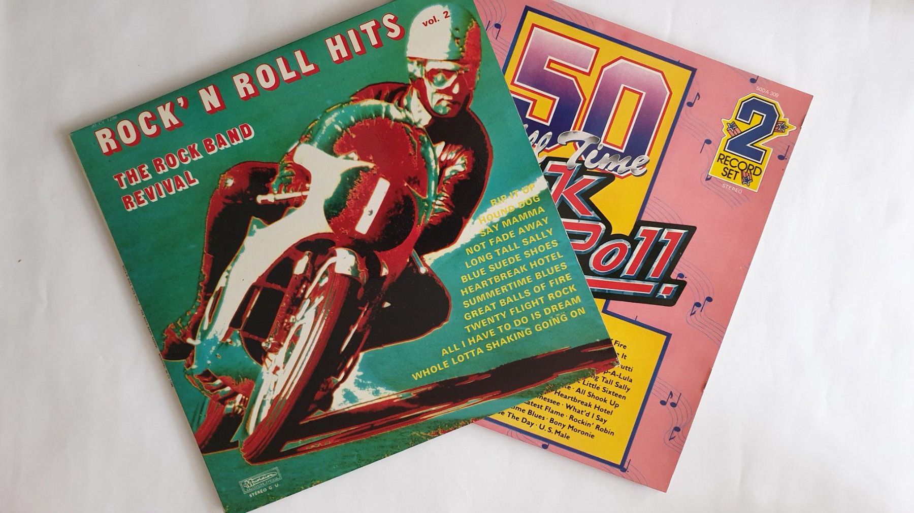 Schallplatten: Rock'n Roll Hits. 3 Langspielplatten. – Gebraucht aus Goldach von armando_r