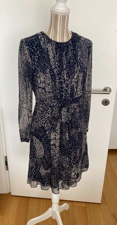 Robe Burberry Brit soie crêpe imprimée taille 38