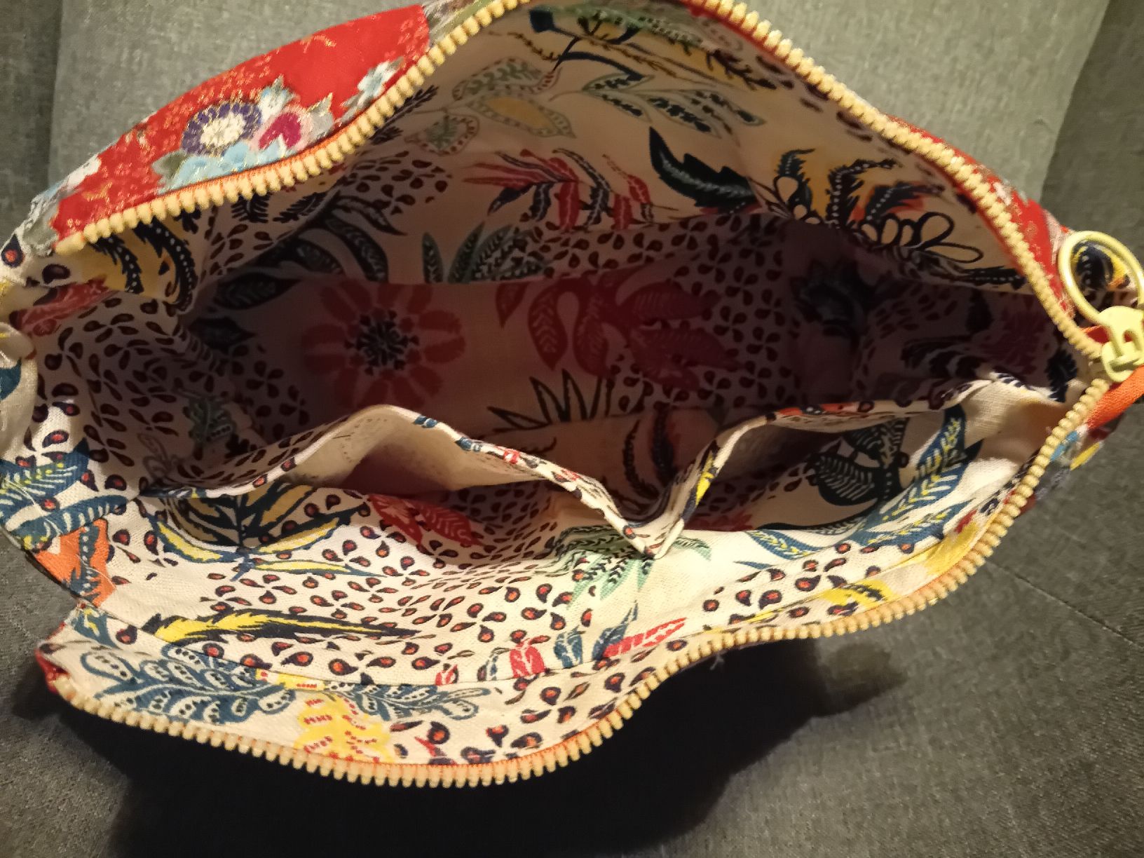 Kosmetikkoffer: Handgemachte Kosmetiktasche, Unikat, Japan Stil, Patchwork – Neu (gemäss Beschreibung) aus Burgdorf von carodesign1 1