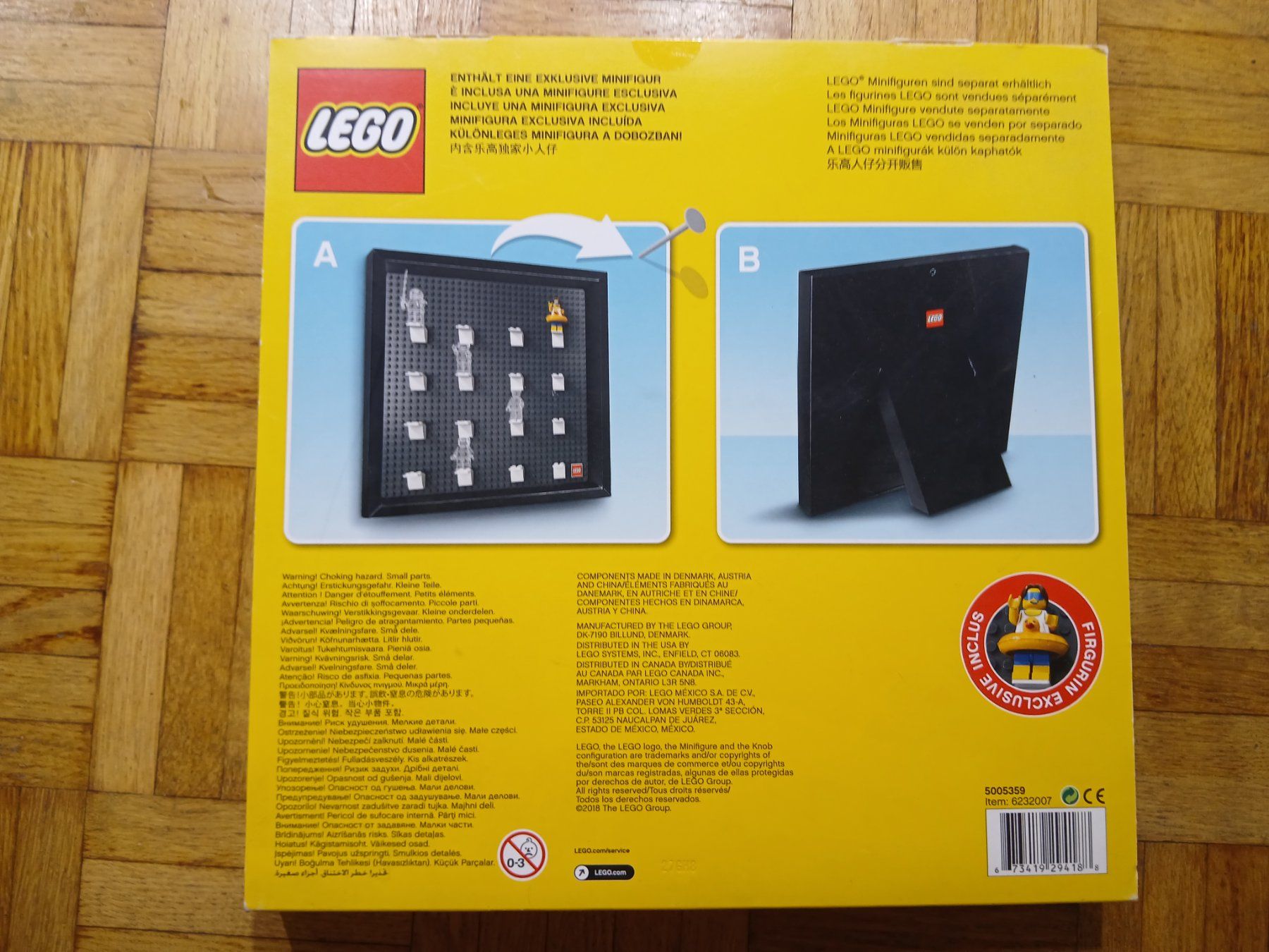 Lego Baukästen: LEGO Minifigure Wall – Defekt aus winterthur von Mahir92 1