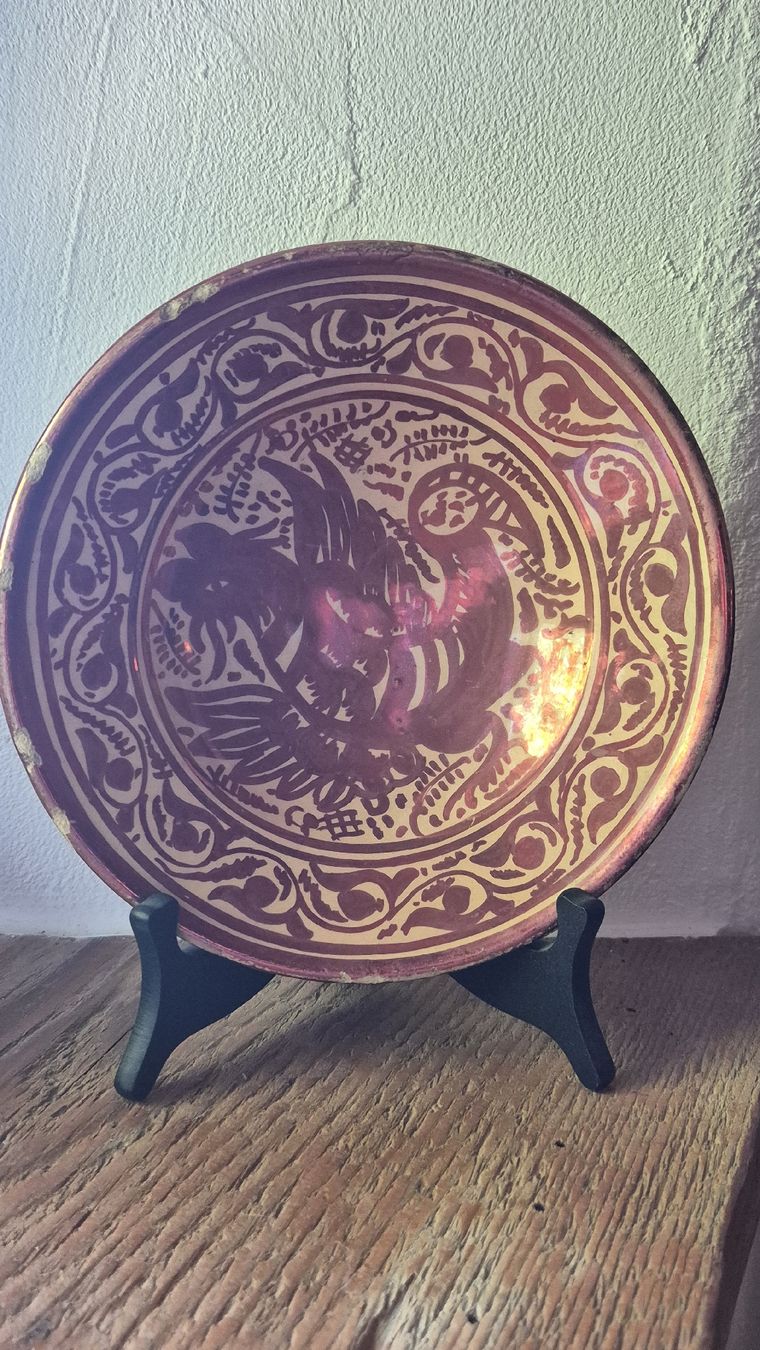 Assiettes: assiette hispano mauresque  – D'occasion à Mervelier par marbre75