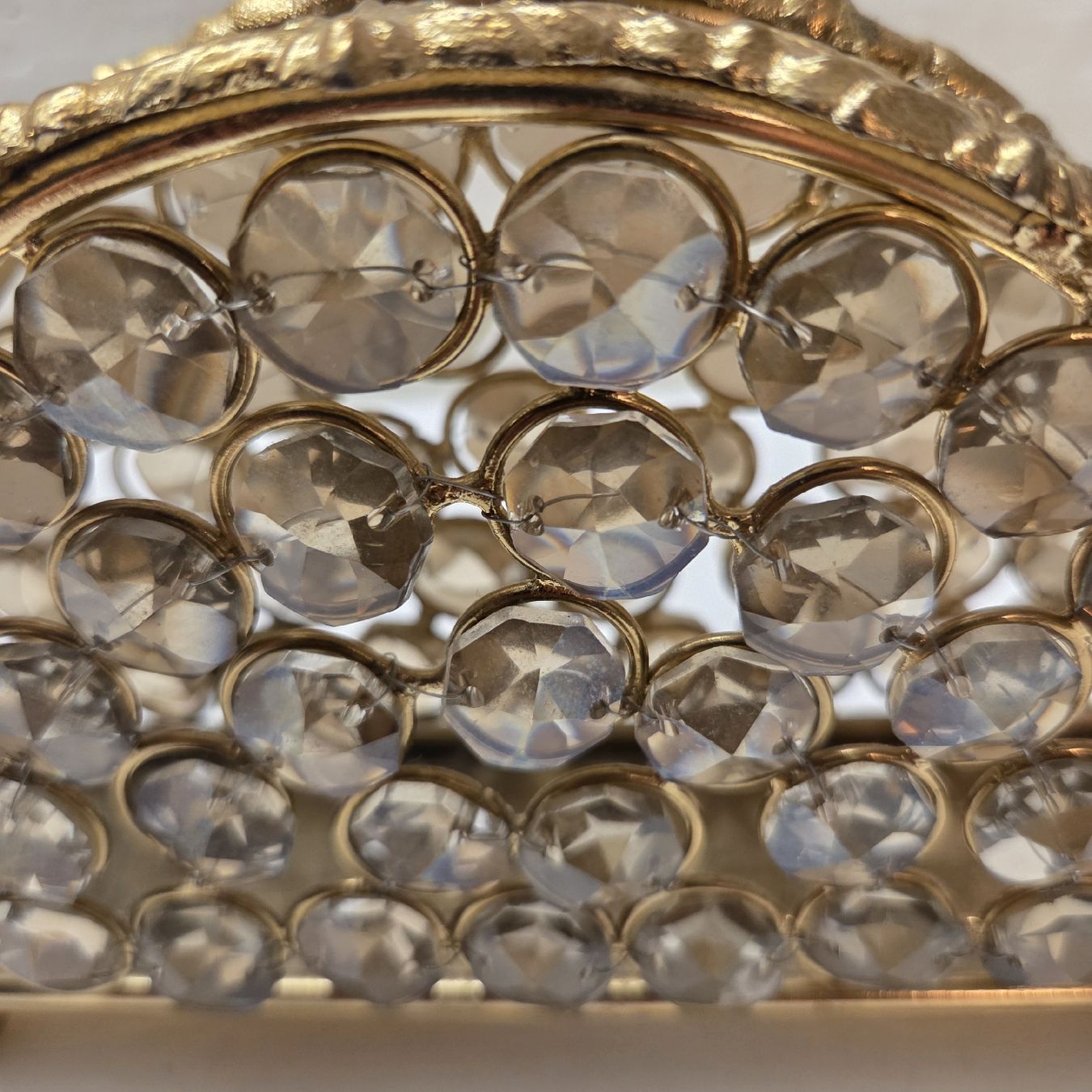 Tutte le decorazioni: Serviettenhalter goldfarben mit Steinen Deko.. – Usato da Stans venduto da Ducati16 2