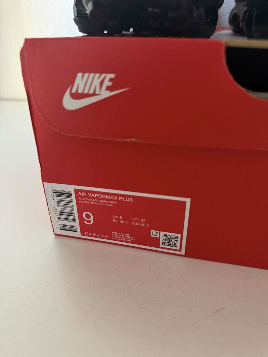Nike Scarpe da uomo: Nike Vapormax Plus Black – Nuovo e nell'imballaggio originale da Dübendorf venduto da Sneaker_Seller 4