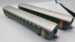 HAG Personenwagen 1. und 2. Klasse mit erhabener Dchrift
