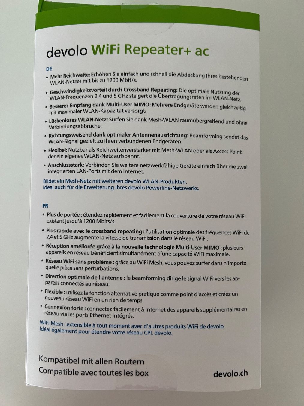 Devolo Unità & Adattatore: Devolo Magic 1 WiFi mini Starter Kit + Repeater+ ac + add on – Usato da Büetigen venduto da Jabo 5