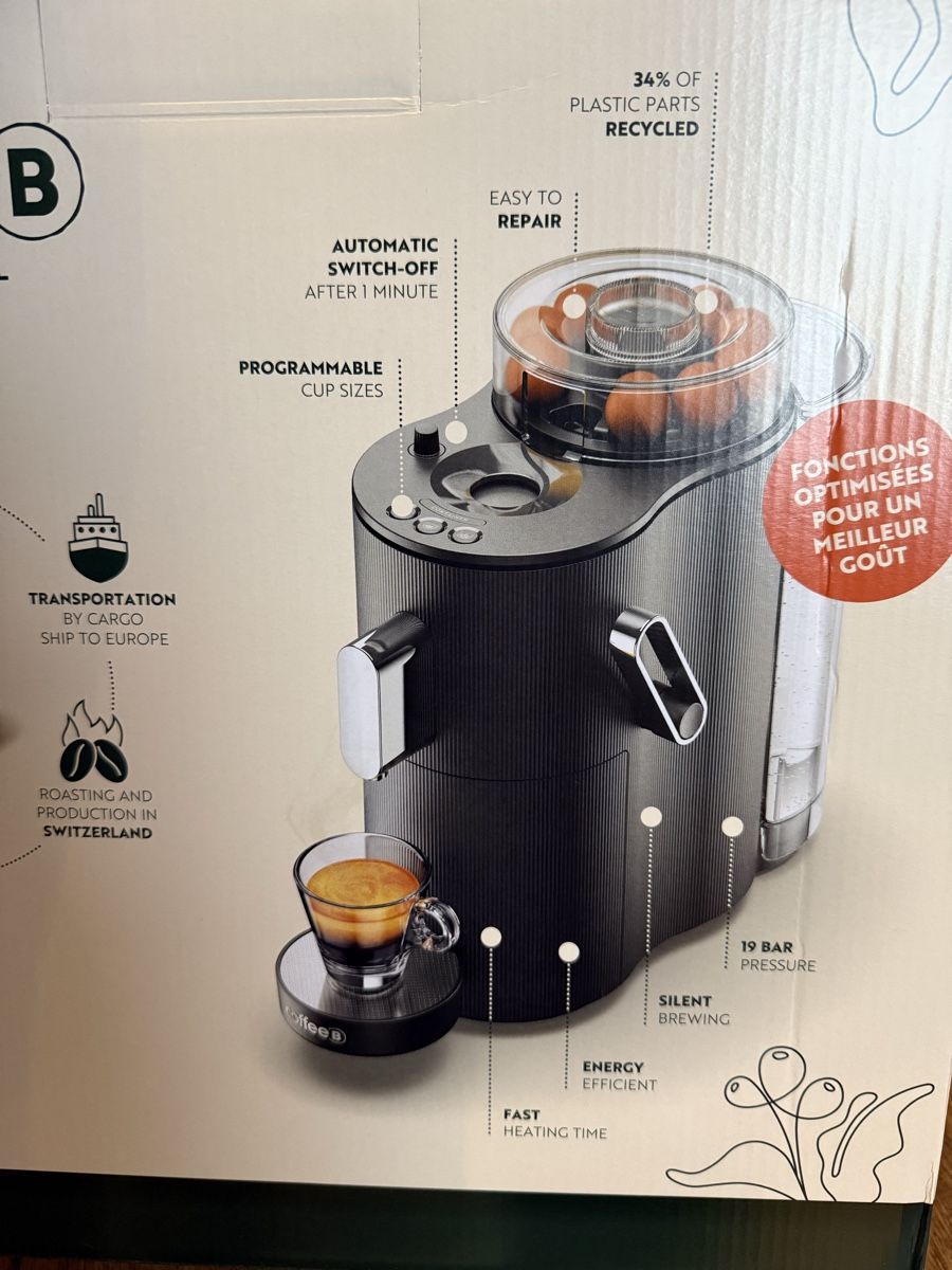 Coffee B Macchine per caffè & Macchine per espresso: coffeeB Kaffeemaschine – Nuovo e nell'imballaggio originale da Schlattingen venduto da fernfen