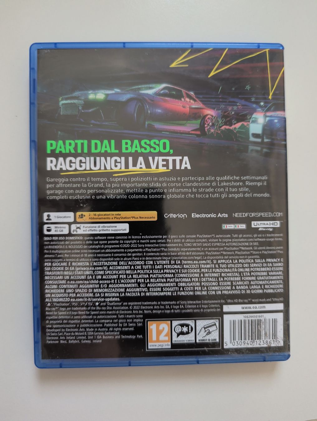 Spiele: Spiel Need for Speed Unbound PS5  – Gebraucht aus Susten von ivan.schnyder 1