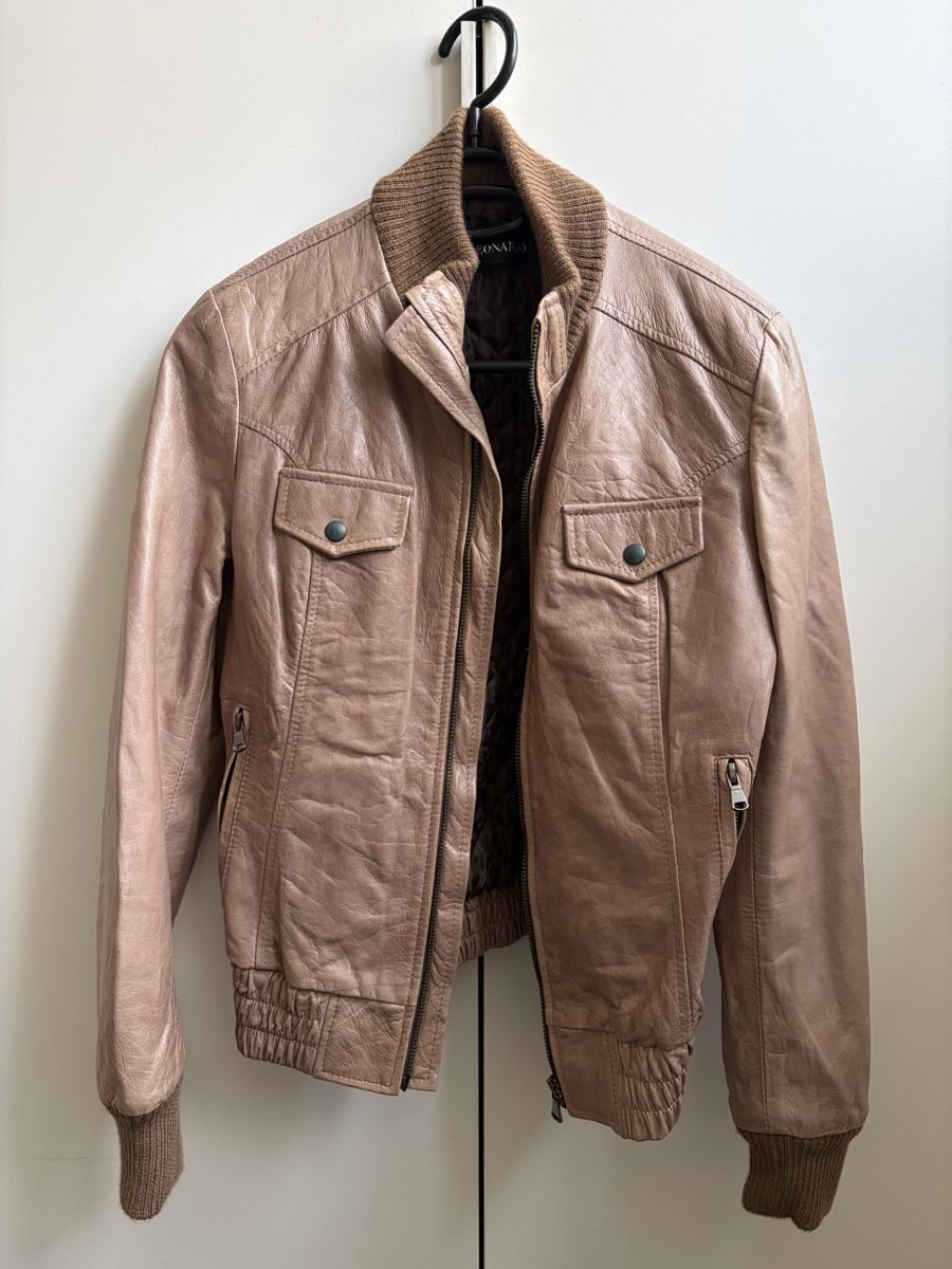 Giacche: Lederjacke Leonardo Gr M beige – Nuovo (secondo la descrizione) da Bern venduto da Croquant