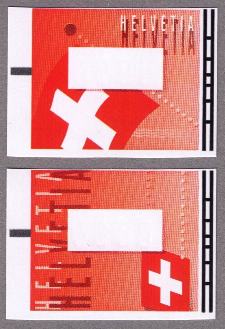 Alle Briefmarken: ATM 20+21/19+20_ Abart "LEERDRUCKE" ! ** – Neu (gemäss Beschreibung) aus Marthalen von Ch_quality 3