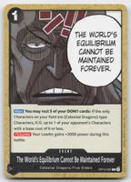 One Piece The World's Equilibrium... OP13-097 C
