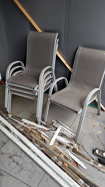 Stühle: 4 Chaises extérieures – Gebraucht aus Chatonnaye von scharf 2
