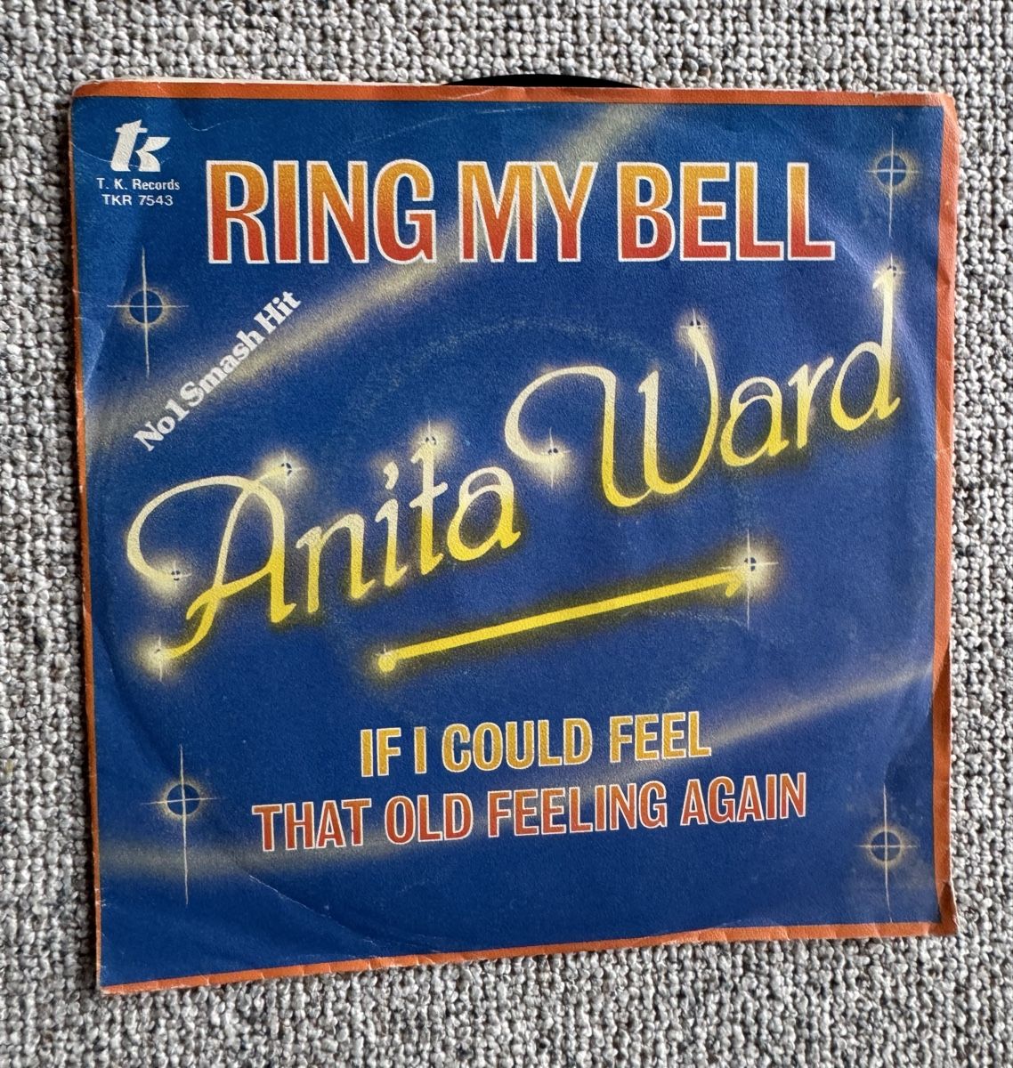 Dischi in vinile: Anita Ward - Ring My Bell - 7" Single - 70s Disco – Usato da Rorbas venduto da BlackstarRecords