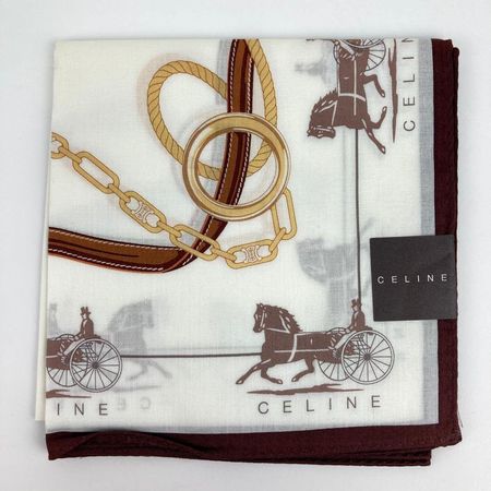 Celine vintage Scarf / Halstuch / Schal 57x57 cm