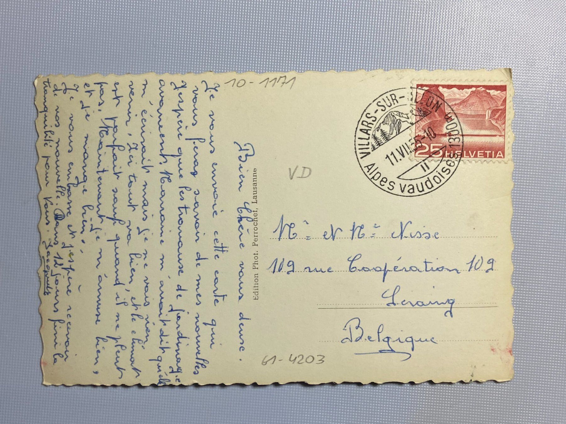 Cartes postales: Chesières – D'occasion à Steg VS par danwer74 1