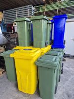 Diverse Recycling Kübel, Abfall Kübel, Entsorgung Kübel