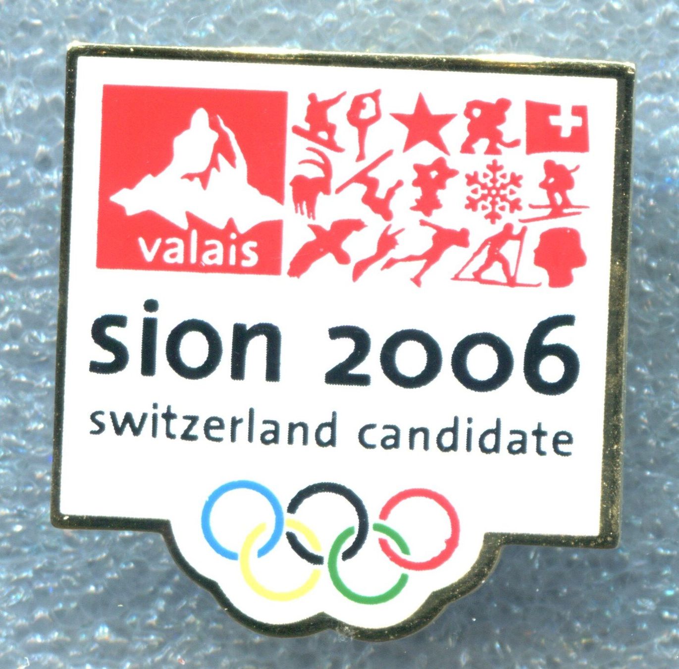 Placchette & Badge: SION 2006 Candidat – Usato da Winterthur venduto da Sammleroase