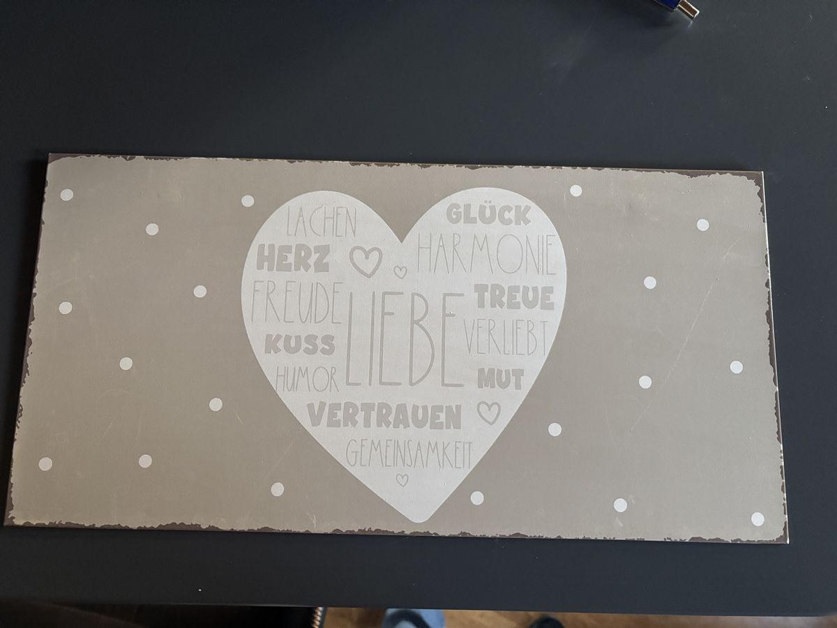 Alle Dekorationen: Schild – Neu (gemäss Beschreibung) aus Burgistein von Cross_over