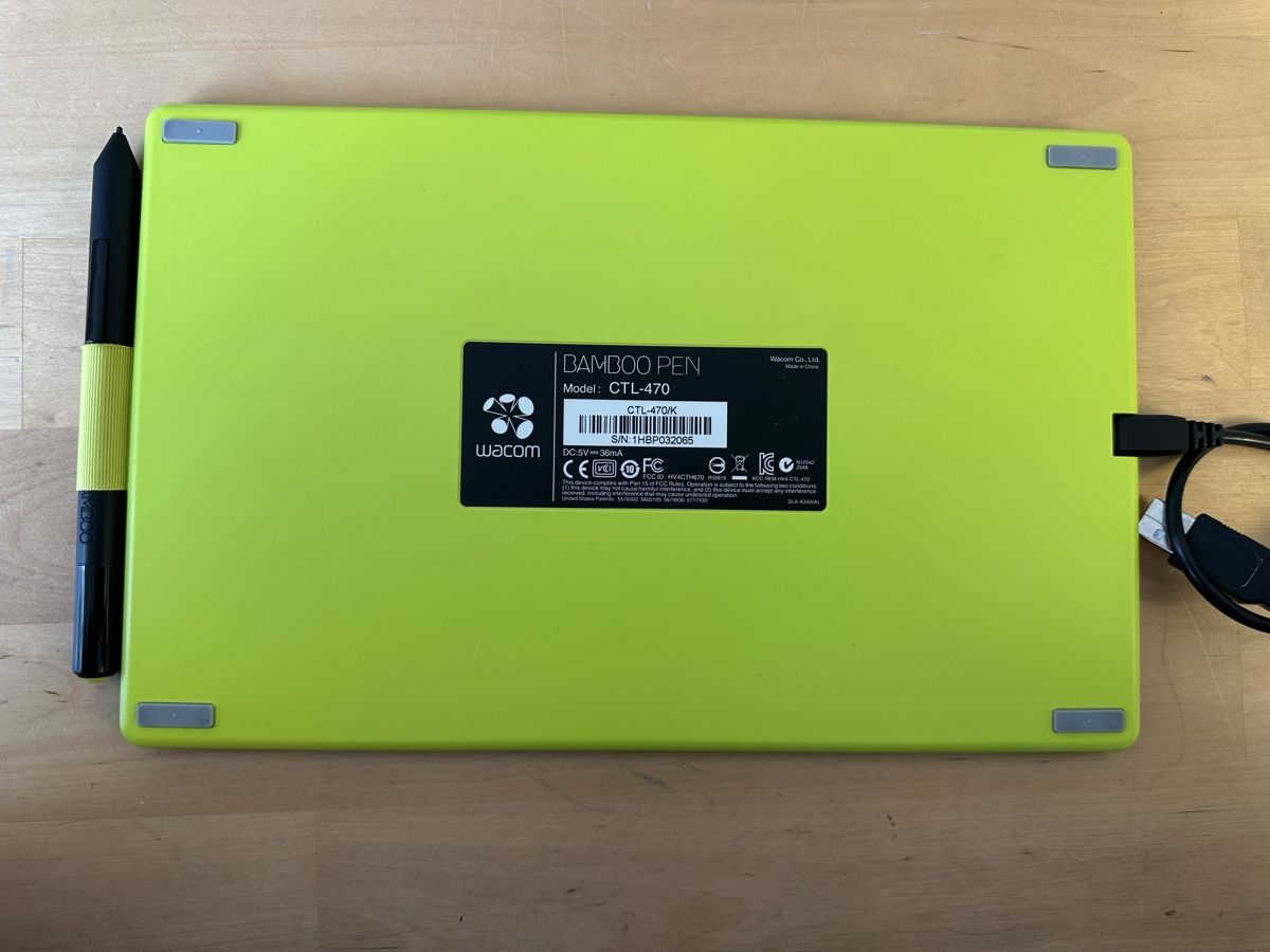 Wacom Tablet PC: Wacom CTL-470/CTL-480 – Usato da Luzern venduto da FrankGroebel 4
