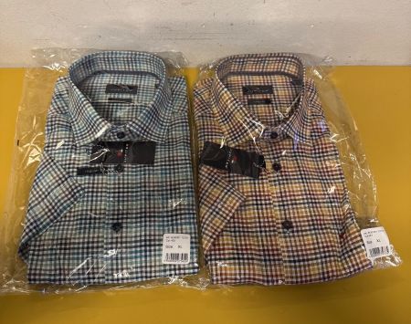 Herren Hemden kurzarm  Grösse XL 2 stk. Neu