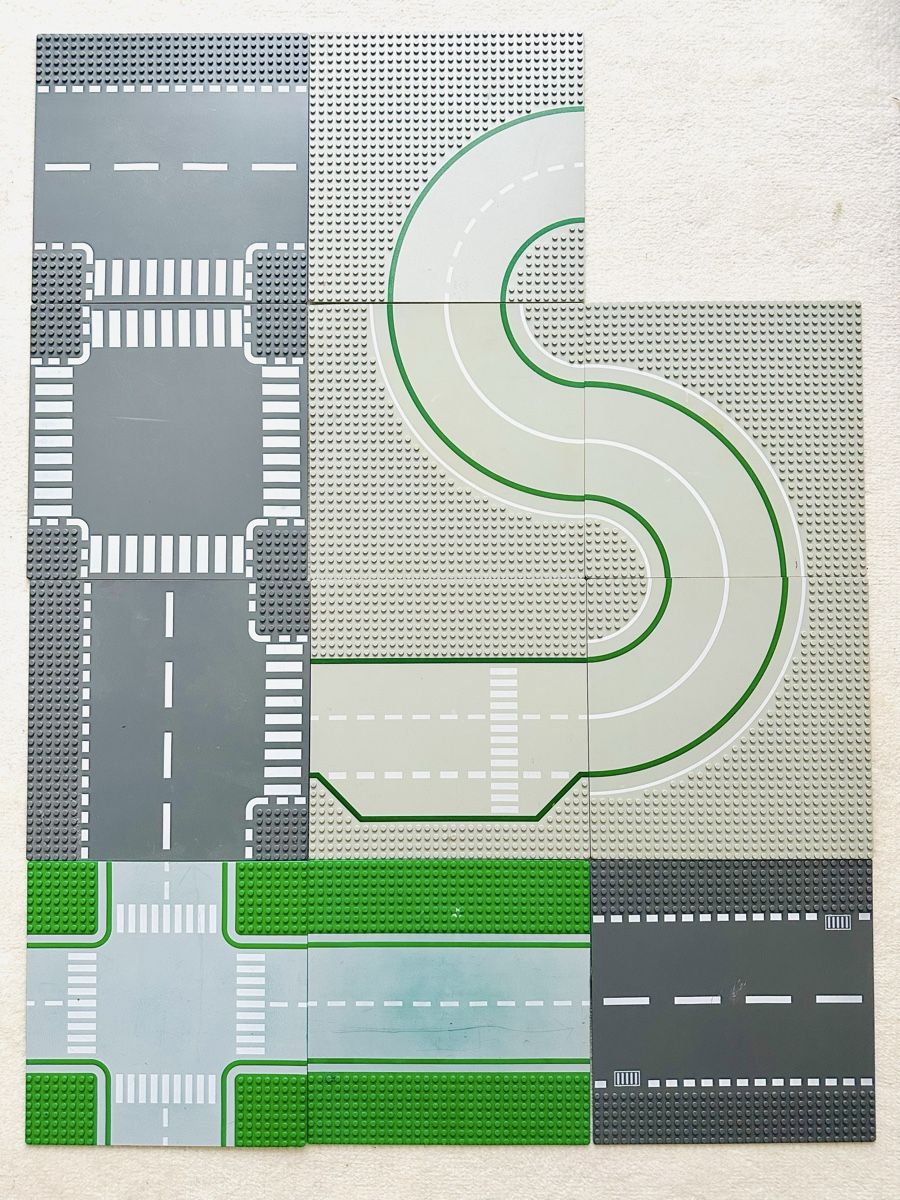 Piatti di portata: 11x Lego Strassenplatten & Bauplatten Classic Set – Usato da Zürich venduto da BLAU.blue