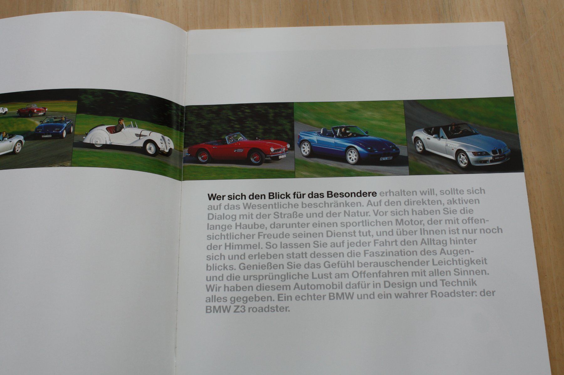 BMW Dokumente: BMW Z3 Roadster Prospekt 1995 – Gebraucht aus Wikon von erwin400 1