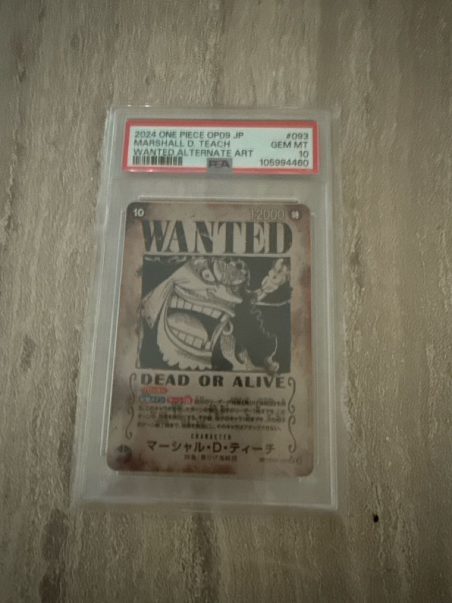 Bandai Cartes à collectionner: One Piece Marshall D. Teach PSA 10 Japanisch – D'occasion à Weesen par msa_plv6
