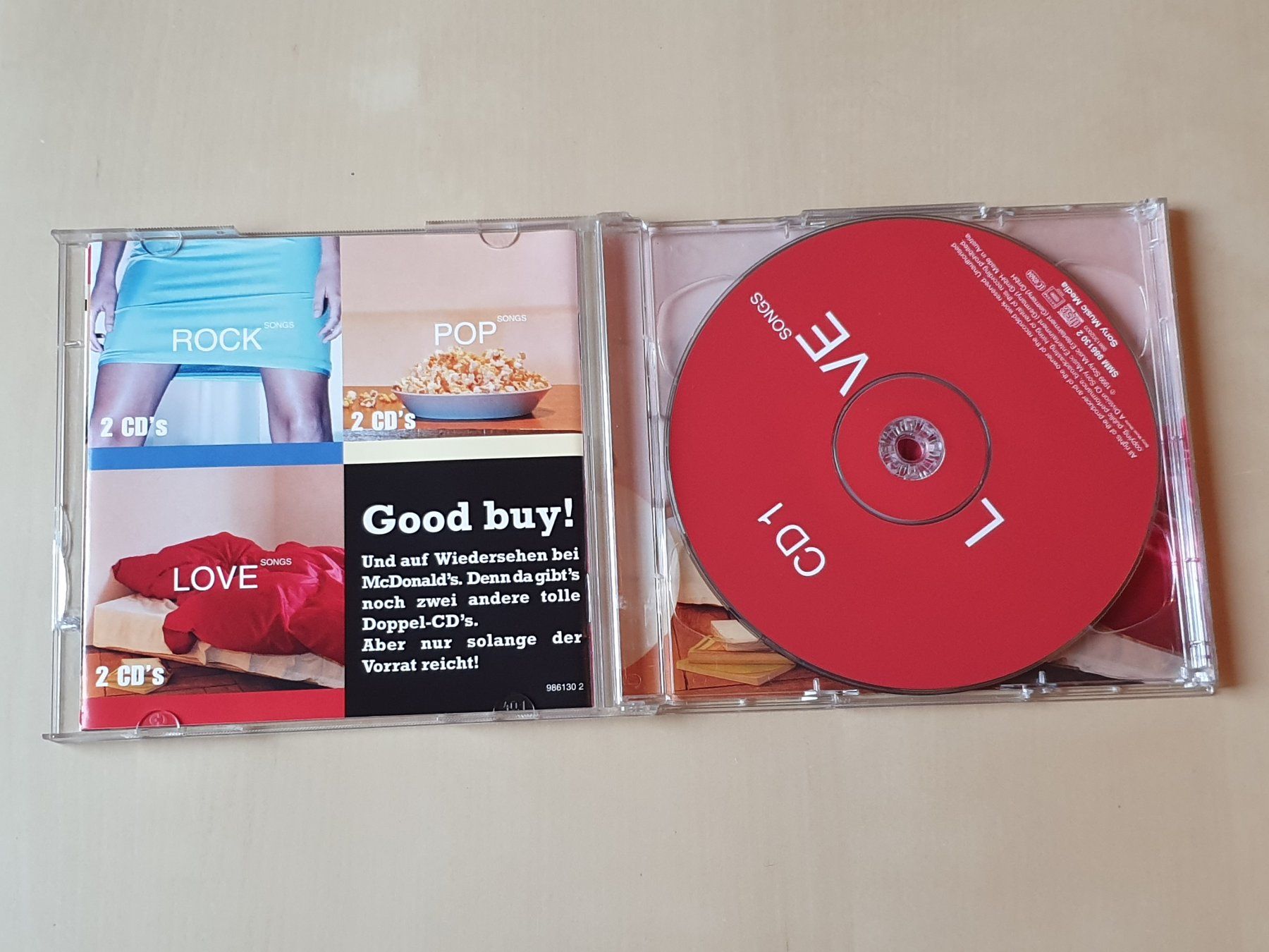 CD: Love Songs – Usato da Stansstad venduto da collectorsshop 2