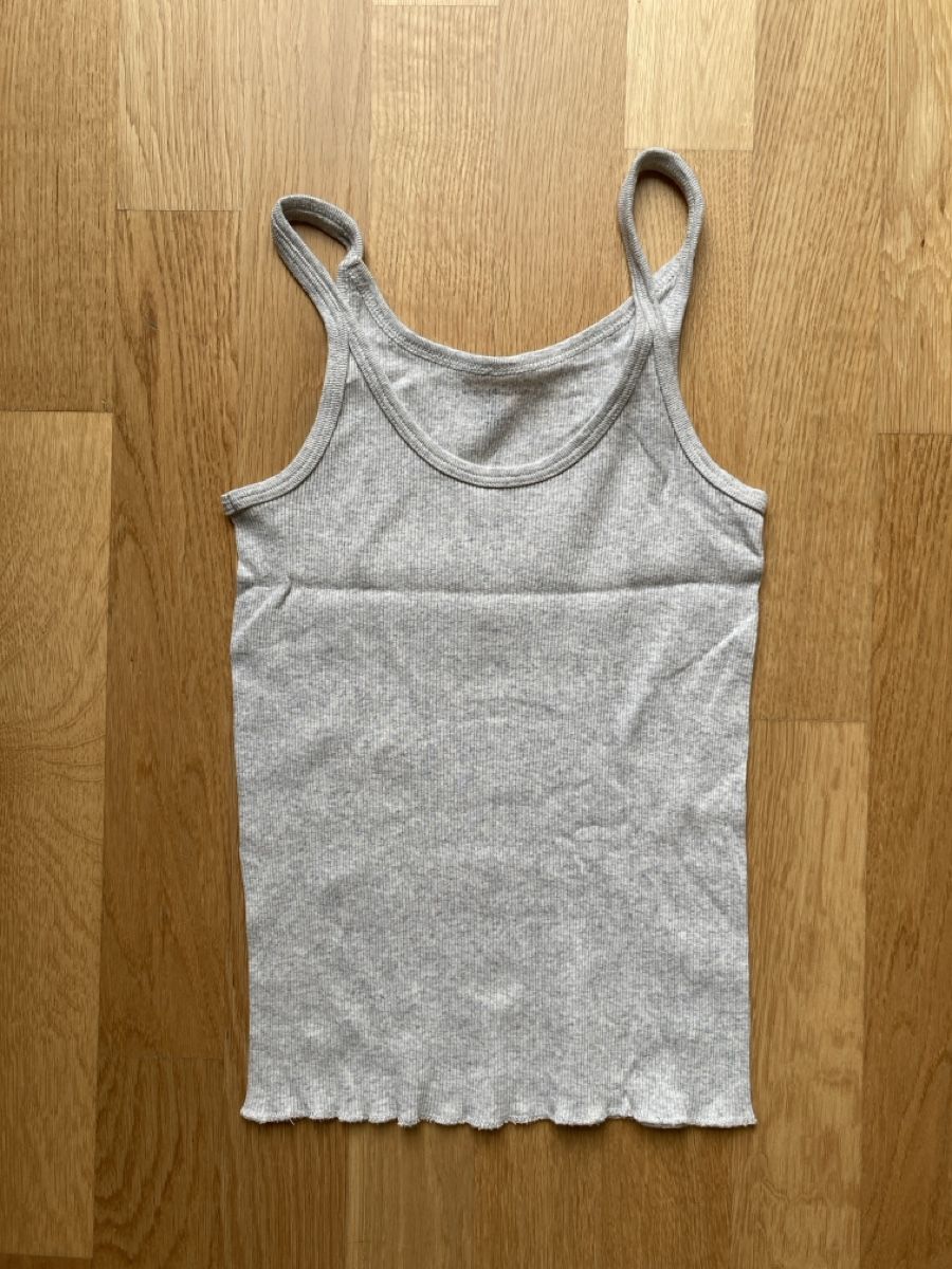 Brandy Melville Top: Hellgraues Top | Brandy Melville * onesize – Usato da Basel venduto da AufeinenBlick