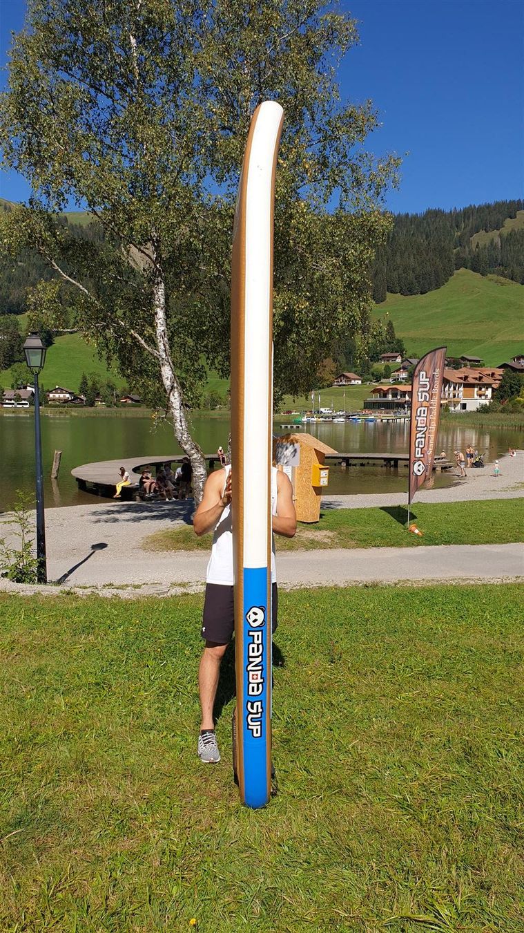 Gommoni, kayak & canoe: SUP Panda 10'6'' Occasion Set | 666566 – Usato da Schwarzsee venduto da Sidecut 4