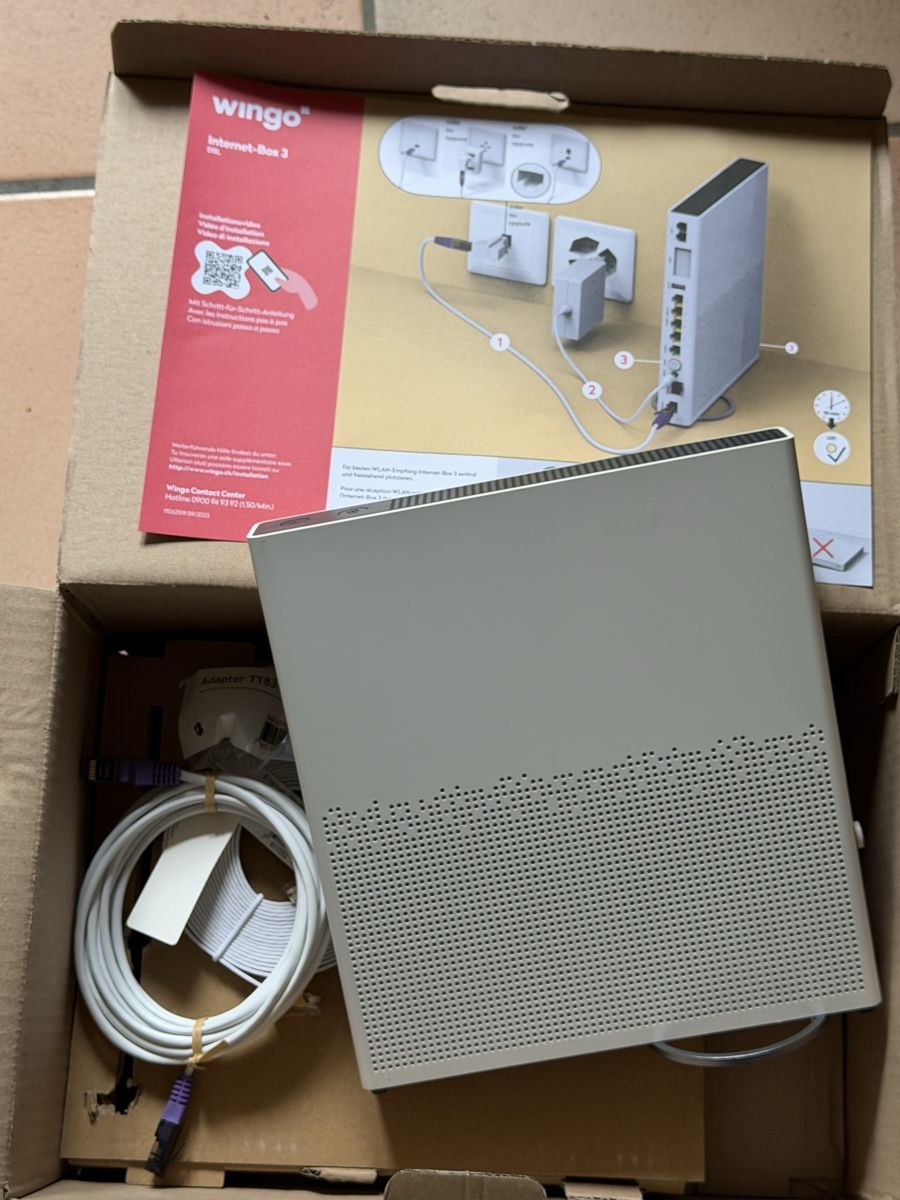 Modem & Router: Wingo Internet Router Neuwertig – Nuovo (secondo la descrizione) da Richigen venduto da EasyDeal00