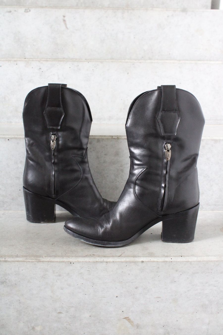 Sendra Scarpe da donna: Leather Cowboy Boots – Usato da St. Gallen venduto da look-twice 2