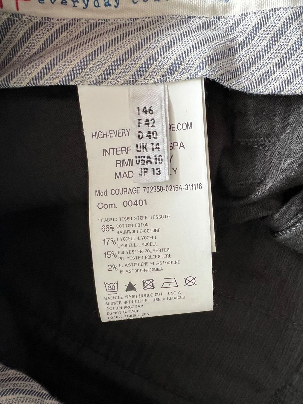 High Pantaloni: Hose von High – Usato da Remigen venduto da Orlana7 6