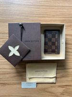 Louis Vuitton Porte-Cartes Simple Damier Ebène - Full Set