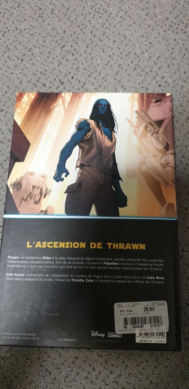 Fumetti: Comics Panini Star wars - Thrawn – Usato da St-Sulpice VD venduto da Miwix 1