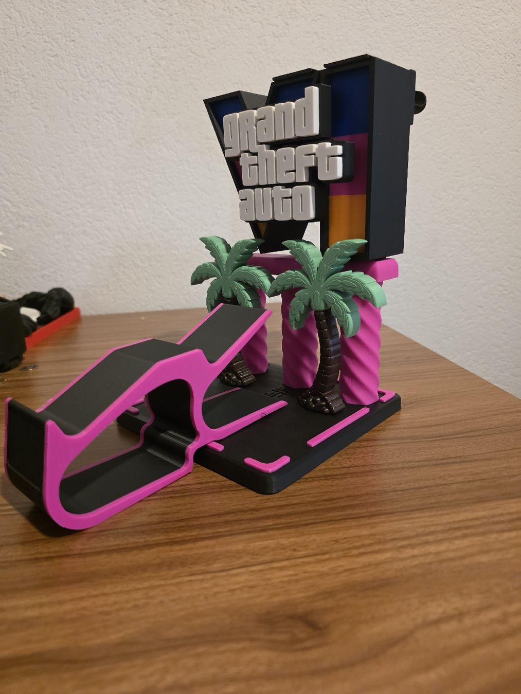 Spiele: GTA VI Controller & Headset Halterung Personalisiert – Neu (gemäss Beschreibung) aus Aigle von MagieFusion_3D 1
