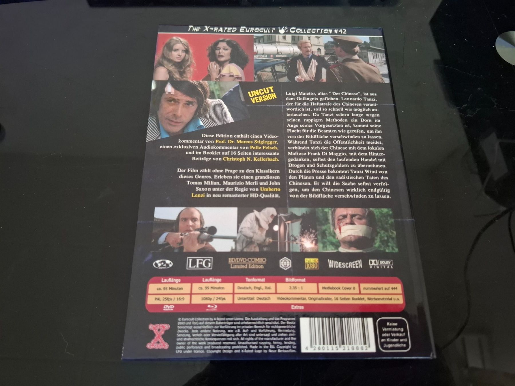 Tutti i DVDs: Die Gewalt bin ich (Blu-Ray & DVD Mediabook) – Usato da Frauenfeld venduto da Frankenstein01 1