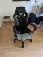 Gaming Chair black artificial leather used condition