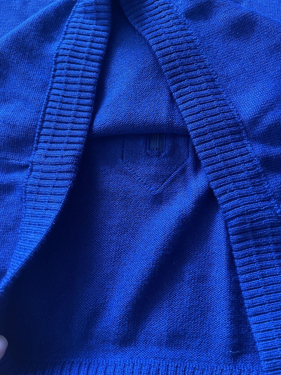Versace Maglioni & Felpe: Gianni Versace Pullover blau/braun Grösse 52 – Usato da Rüschlikon venduto da Lajniii 7