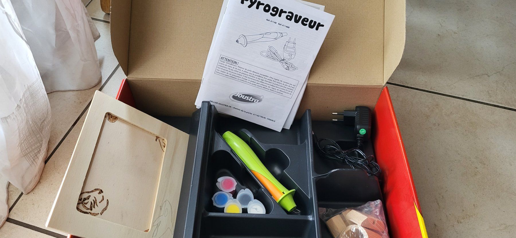Kit bricolage: Pyrograveur - Kit complet pour vos créations bois – Usato da Bernex venduto da san_8swp 1