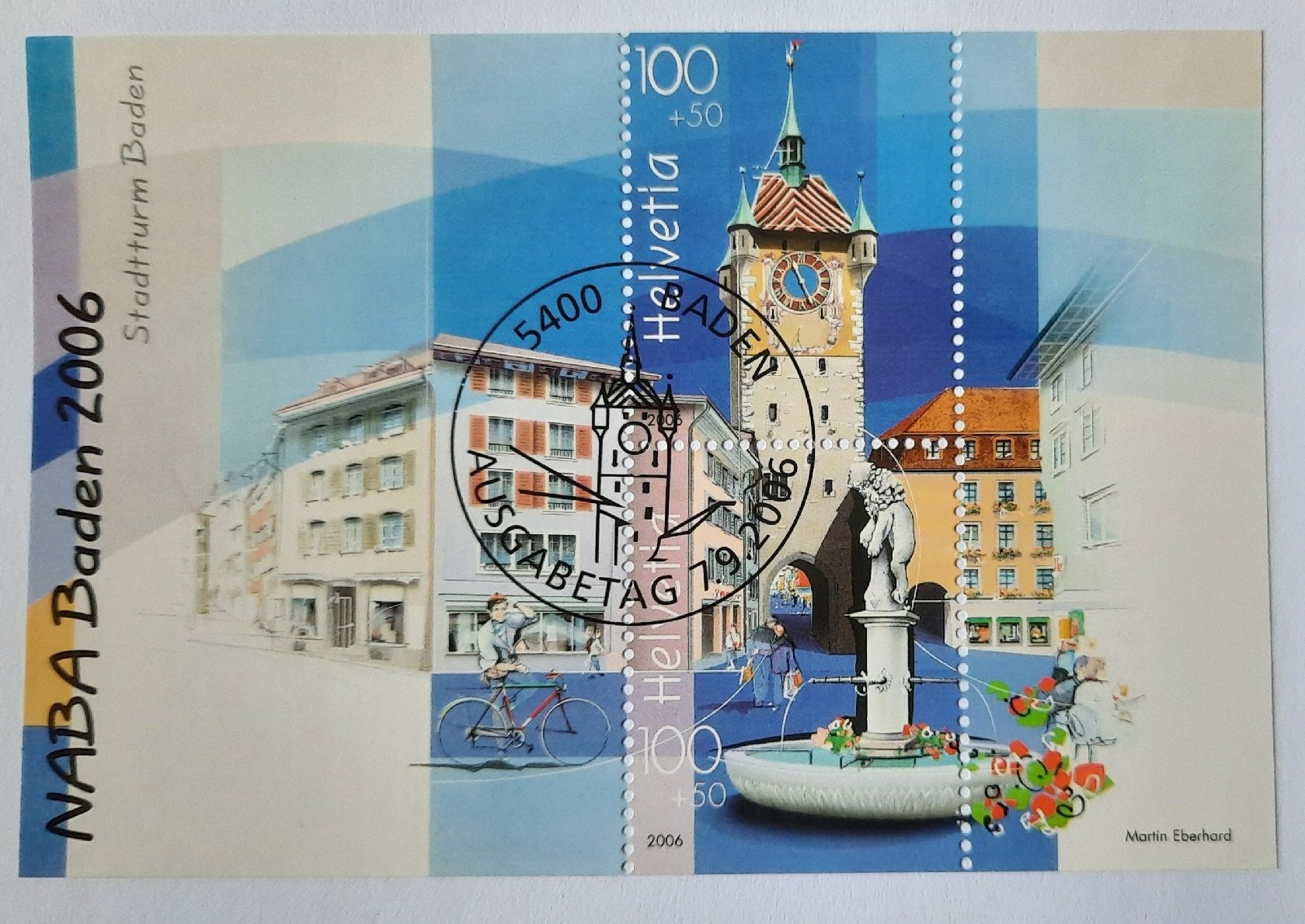 Tous les timbres: 3-22-1 FDC Naba Baden 2006 – D'occasion à GENEVE par Pjeronimo 1
