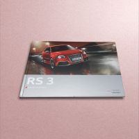 Brochure Prospekt AUDI RS3 SPORTBACK QUATTRO A3 04 / 2013