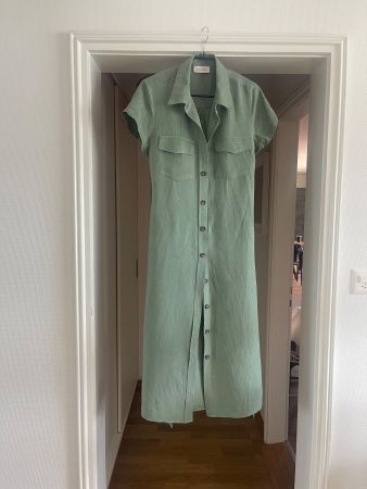 Leichtes Sommerkleid von ANNA FIELD in Lindgrün, Gr. 40