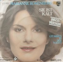 Vinyl-Single Marianne Rosenberg - Sie ist kalt