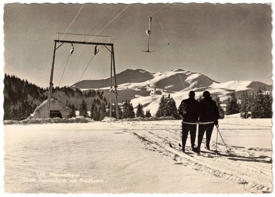 Cartoline postali: Flumserberg - Skilift Prodchamm – Usato da Binningen venduto da Mountainrider