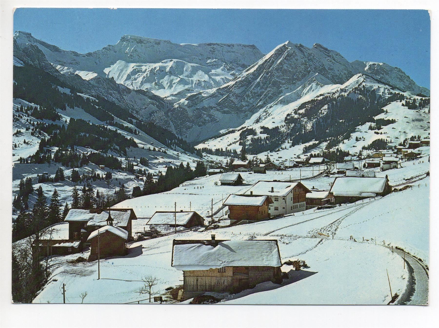 Ansichtskarten: ADELBODEN Ausserschwand – Gebraucht aus Jona von philajona
