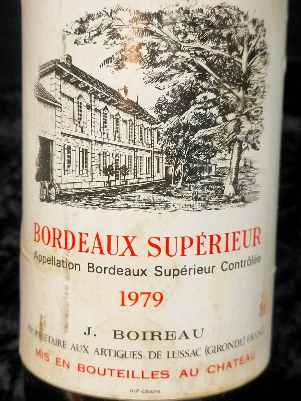 Wein: CHÂTEAU LES GRANDS JAYS 1979 – Neu (gemäss Beschreibung) aus Genève von Leboucheoreilles 4