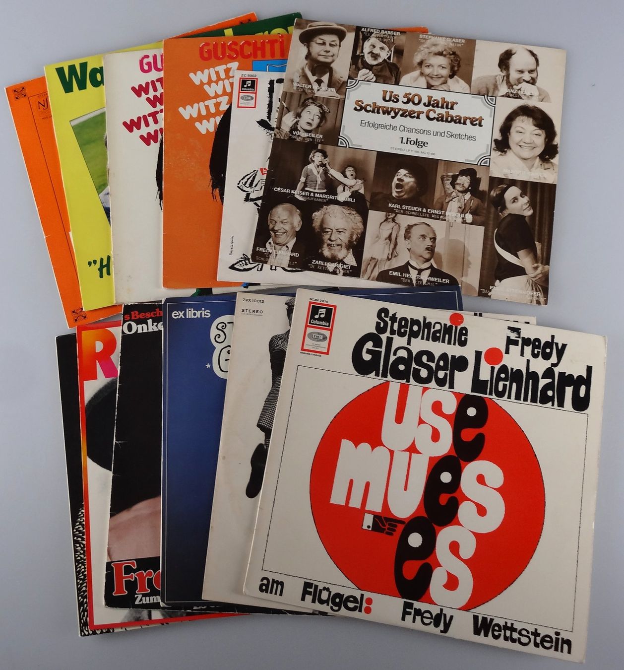Vinyles: Schallplatten Lot Schweizer Comedy & Cabaret 1 – D'occasion à Rüti ZH par Restwert_Rueti_ZH