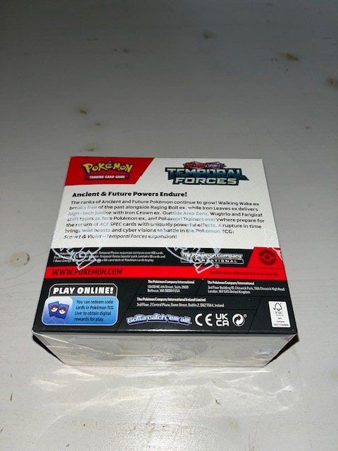 Pokémon Carte collezionabili: Temporal Forces Booster Box (eng) POKEMON – Nuovo e nell'imballaggio originale da Ueberstorf venduto da SpeedyBoat 2