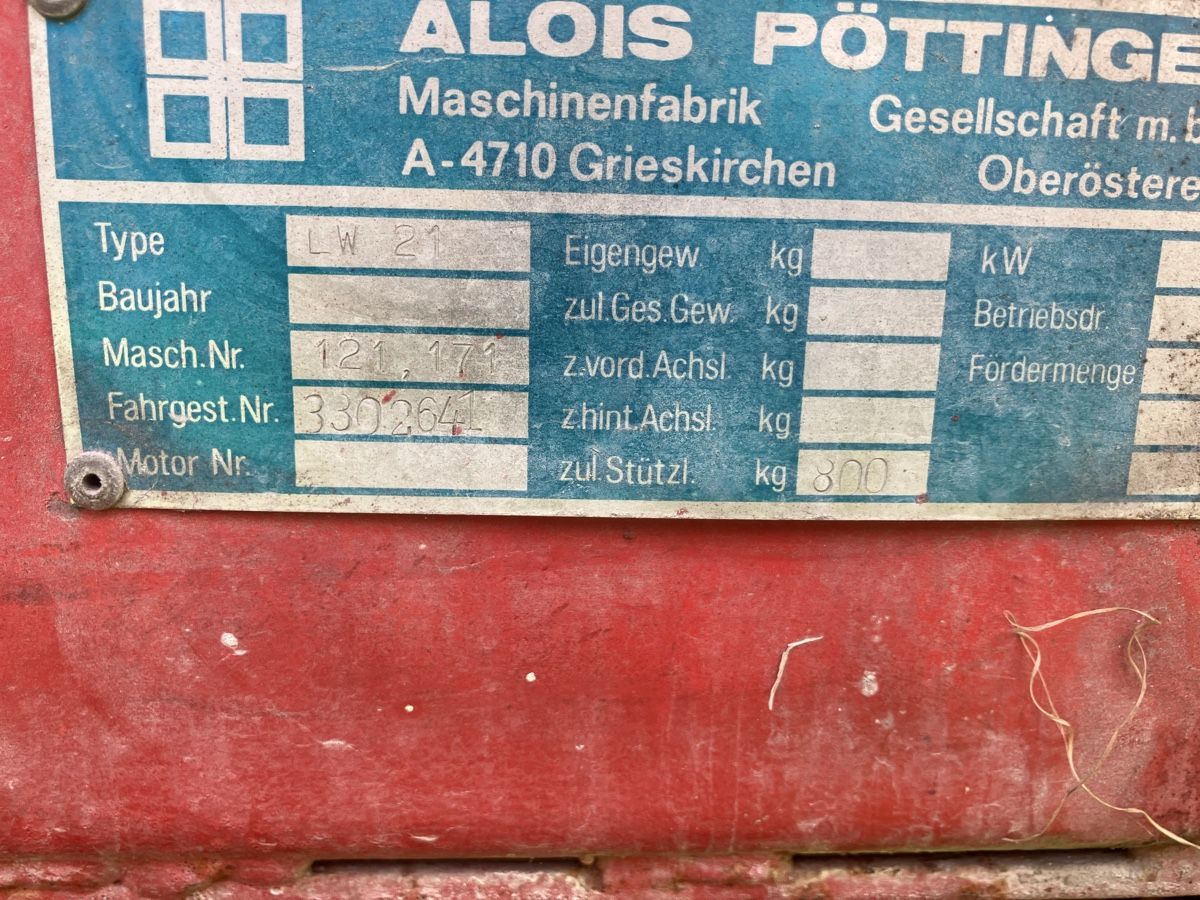 Tutte le macchine: Ladewagen Pöttinger – Usato da Engi venduto da Kompakt4095 6