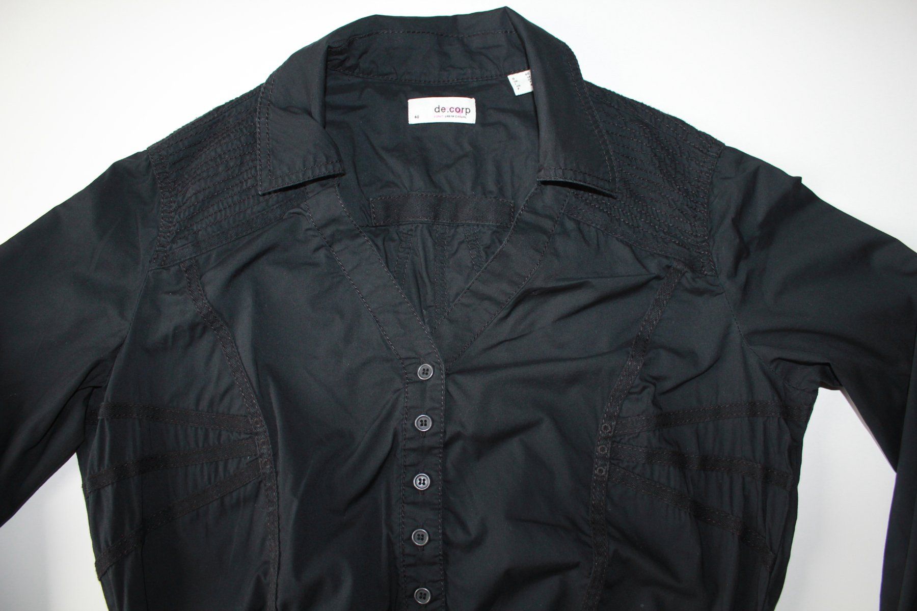 Esprit Blusen: Chemise noire ESPRIT de Corp  t. 40 – Gebraucht aus Peseux von Gilloss 4